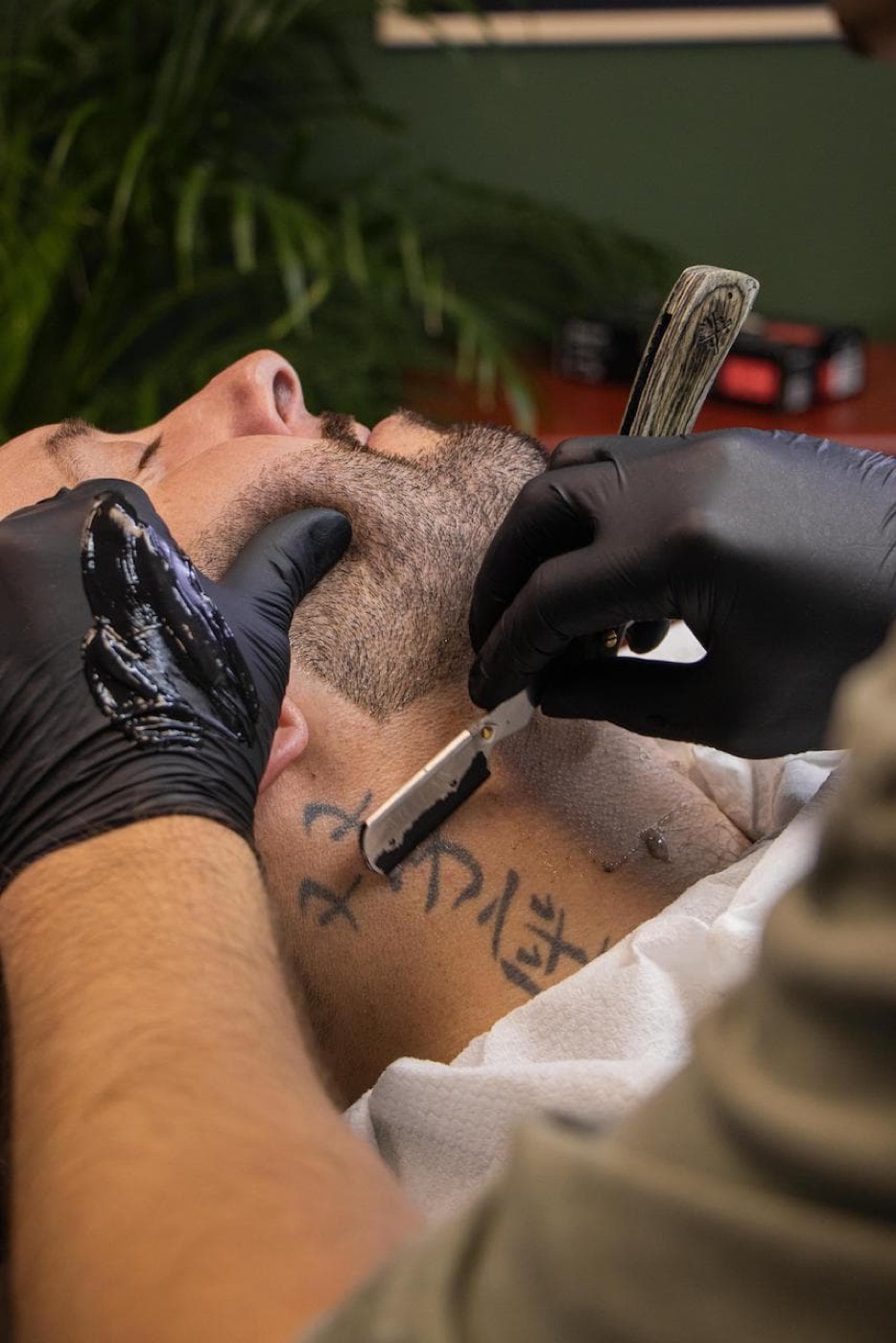 Inside OWL Barbershop